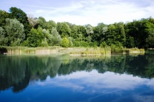 Lac Bleu de la Forêt de Carnelle